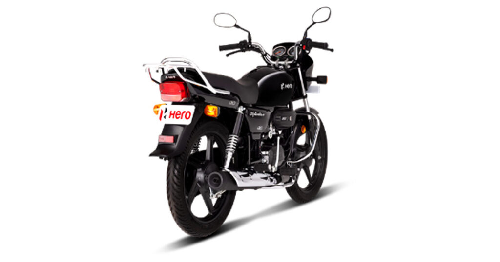 hero bikes splendor black