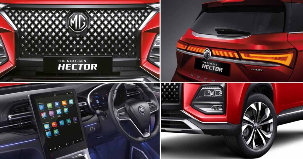 Mg Hector Exterior